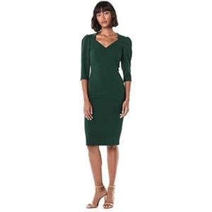 CALVIN KLEIN  Petite Three Quarter Sleeve Dress